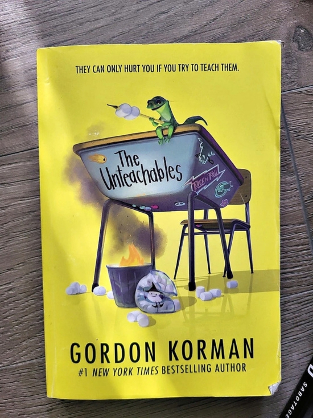 Balzer + Bray The Unteachables Yellow Paperback Book